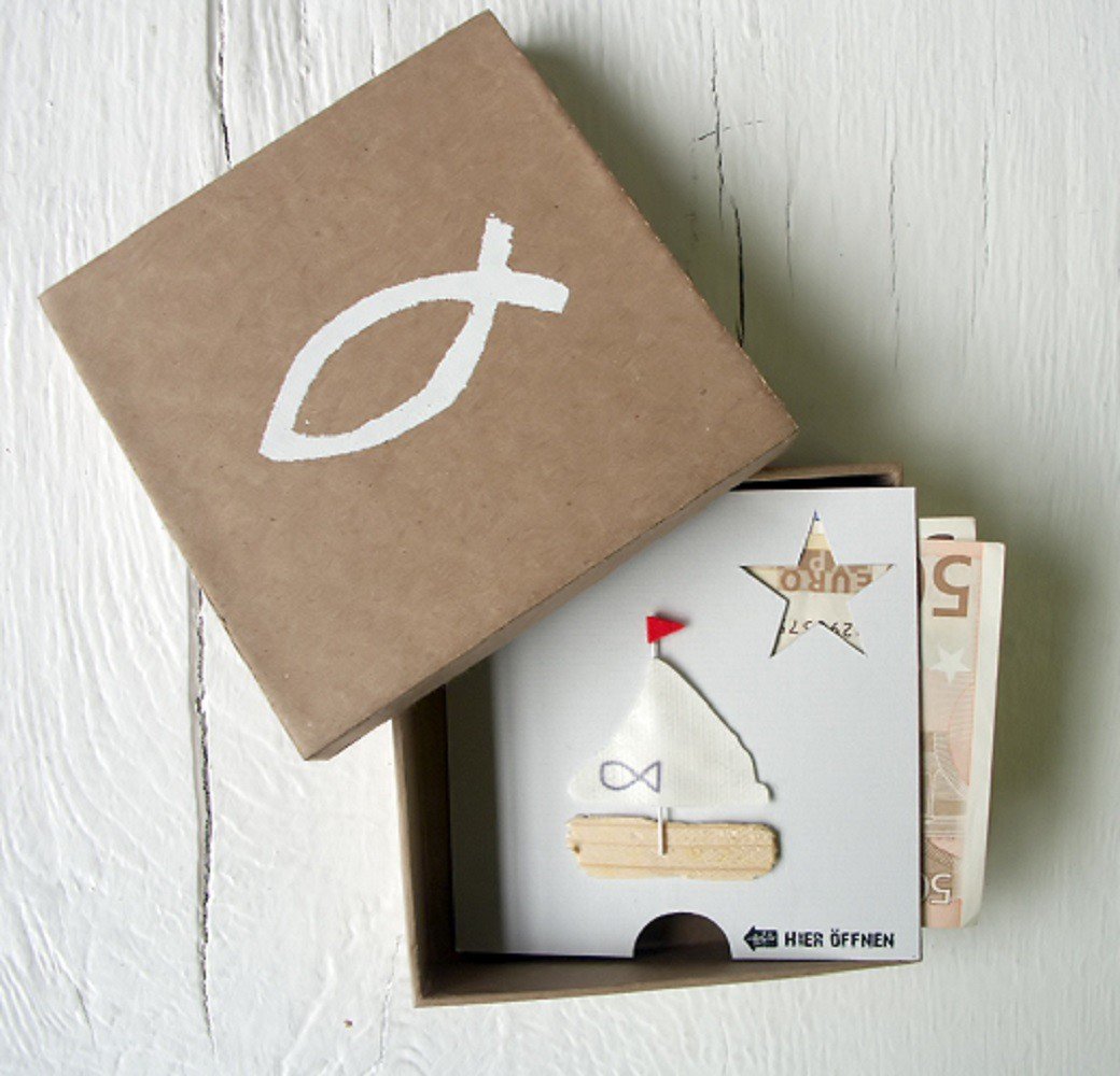 Good old Friends Money Gift Box Fish