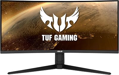 ASUS TUF Gaming VG34VQL1B 34 inch Curved WQHD 165Hz HDR 400 ELMB