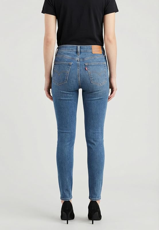 Damen Jeanshose 721 mit Stretch-Anteil, Skinny Fit, Blau (Loud Cool), W30/L30 — Foto 4 von 5