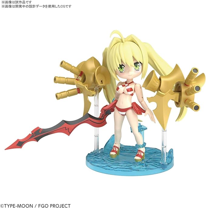 Amazon ぷちりっつ Fate Grand Order キャスター ネロ クラウディウス 色分け済みプラモデル フィギュア ドール 通販