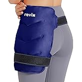 REVIX Ice Pack for Hip Replacement, Flexible Gel Cold Pack for Hip Discomfort Relief, Hip Ice Compression Wrap Cold Compress 