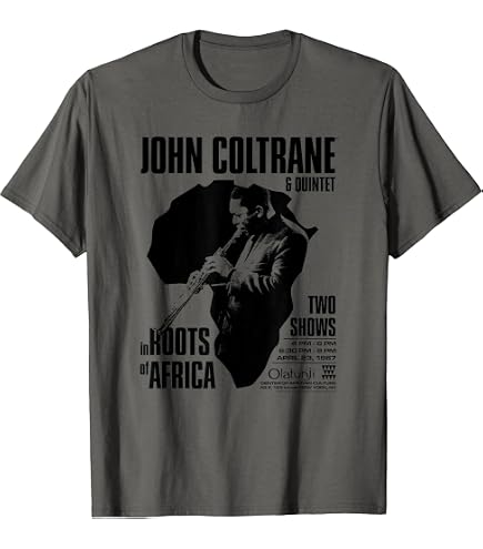 Amazon.com: John Coltrane A Love Supreme New Jersey 1964 T-Shirt