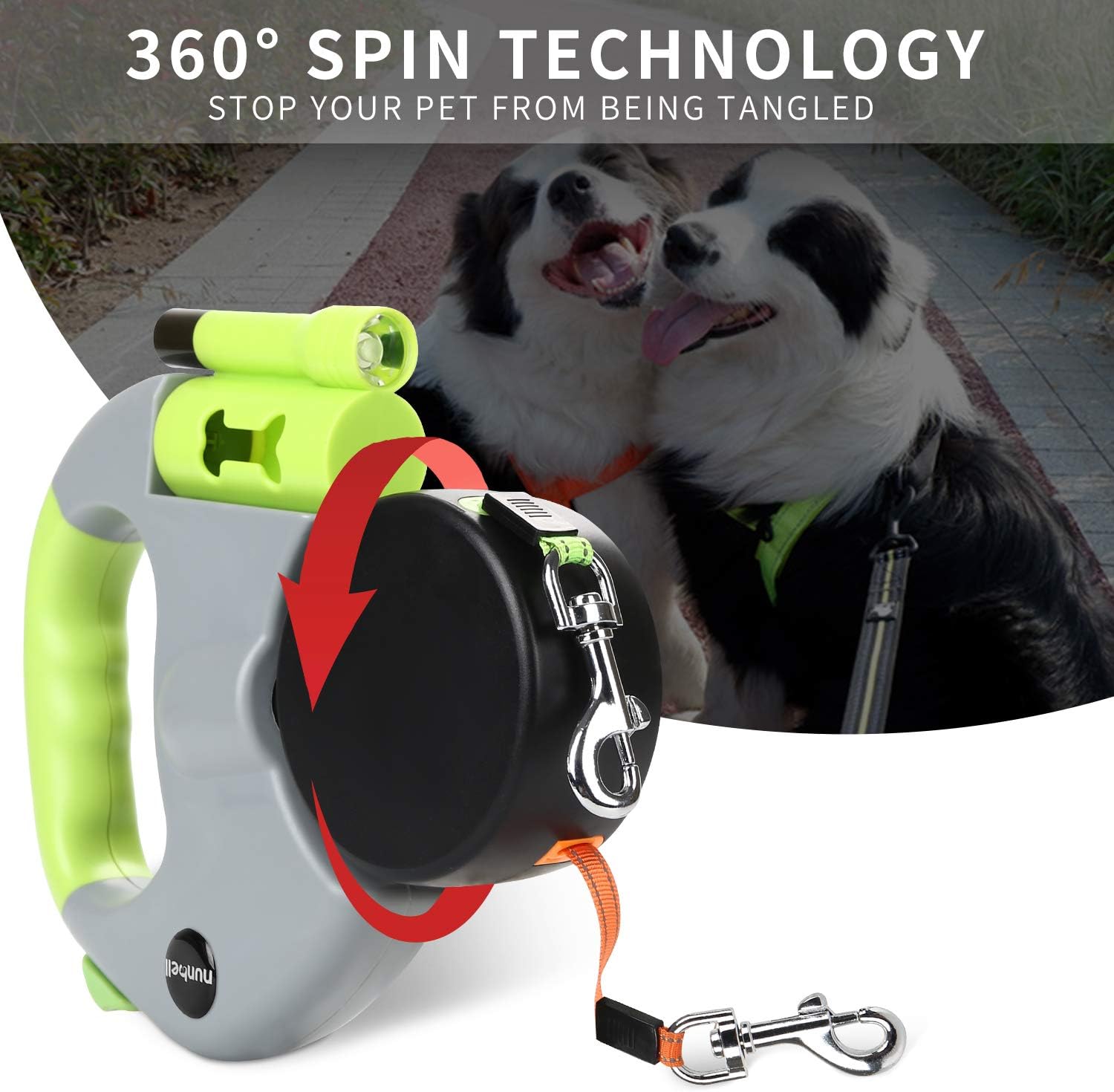 dual retractable leash for small dogs