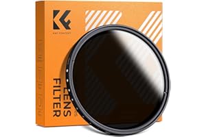 67mm K&F Concept Variable Neutral Density ND2 to ND400 Adjustable Fader ND for DSLR Camera Lens + Cleaning Cloth