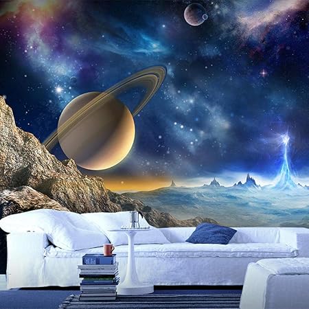 Chambre Wallpaper3d Fantaisie Ciel étoilé Papier Peint