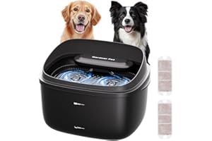 Gardner Pet Dog Water Fountain for Large Dogs, 8L/2.1Gal Large Capacity Automatic Dog Water Bowl Dispenser with Vortex Circulation, Splash-Proof, Quiet Dog Water Bowl(Without Adapter)