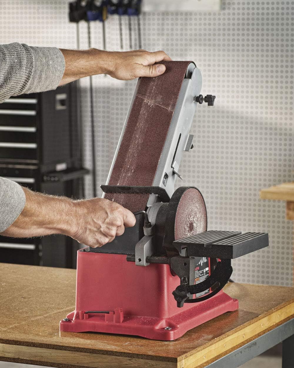 SKIL 3376-01 4-Inch x 36-Inch Belt/Disc Sander - - 