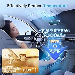 KUST Windshield Sun Shade for 2013 2014 2015 2016