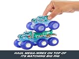 Hot Wheels Monster Trucks Power Smashers Mega-Wrex Tiger Shark Multipack 1:64 view 5