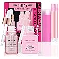 Lash Bonder Lash Primer for Eyelash Extensions Kit Longer Retention Glue Accelerator Lash Sealant Eyelash Bonder Primer 2 IN 1 Pre-Treatment for Professional Lash Extension (15ml+15ml)