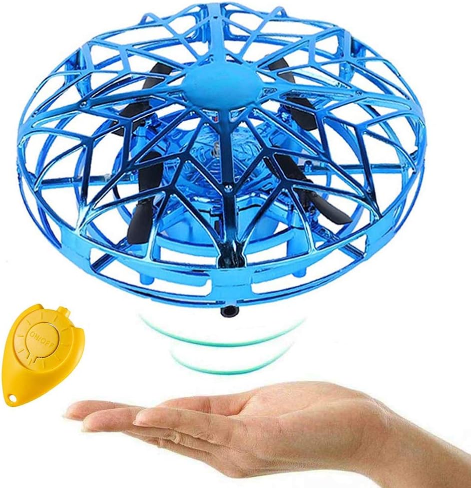 Kids, Mini UFO Flying Ball Toy, Hands 