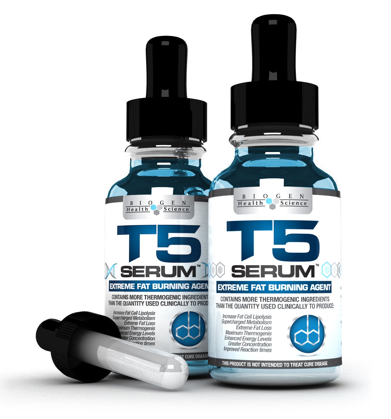 x2 T5 Fat Burners Serum XT : Maximum Strength & Fast Acting - Weight Loss/Diet Pills Alternative (2 Month Supply)