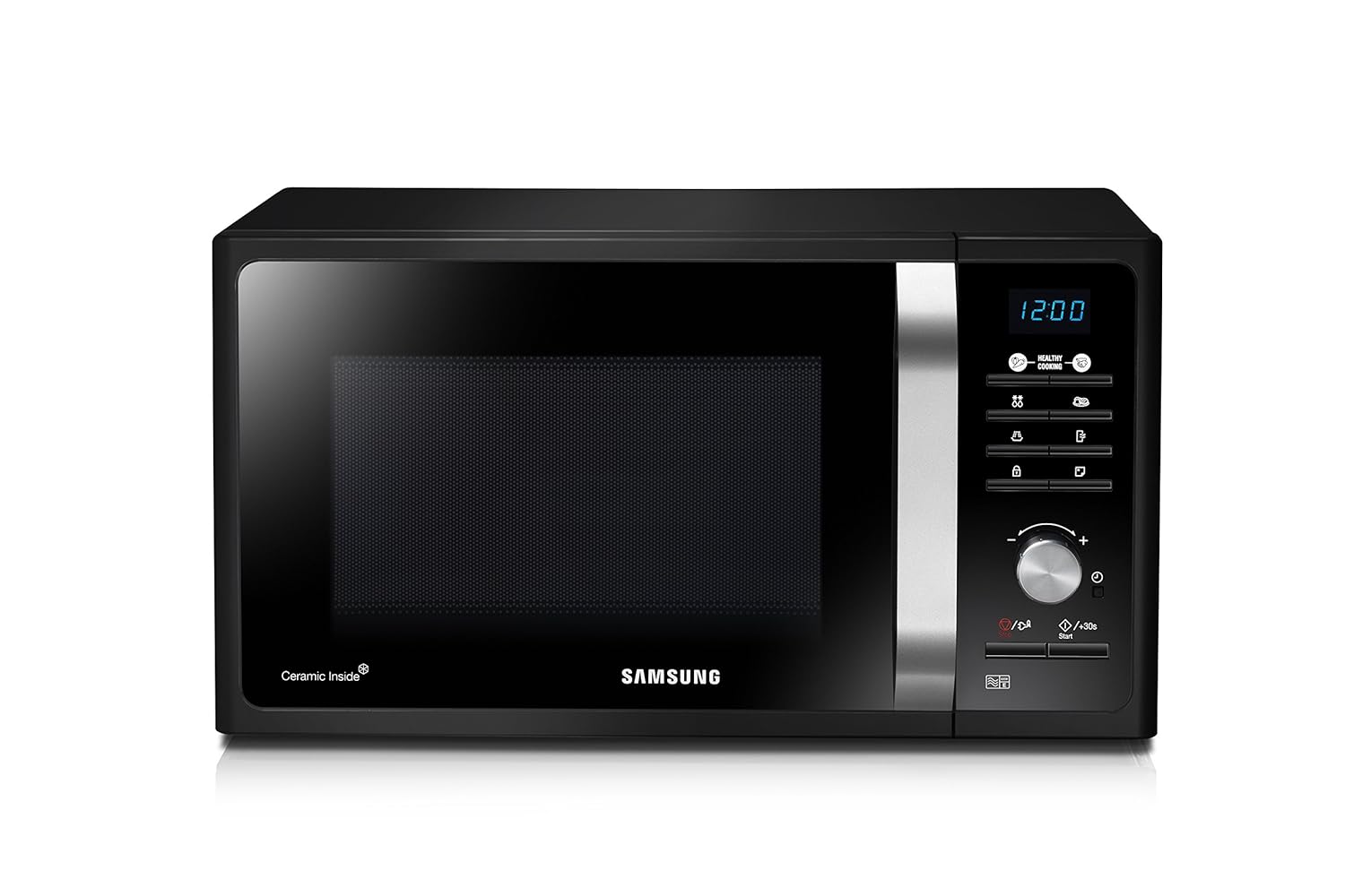 Samsung Solo microondas ms23f301tak / UE, 18/10 Acero, 800 w, 23 ...