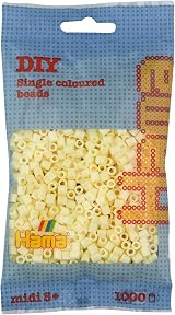 Hama Beads Bag 1000 Midi Fuse Beads Mosaic Arts & Craft Crème