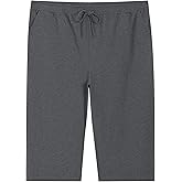 Weintee Women's Plus Size Cotton Capris Wide Leg Capri Pants with Pockets