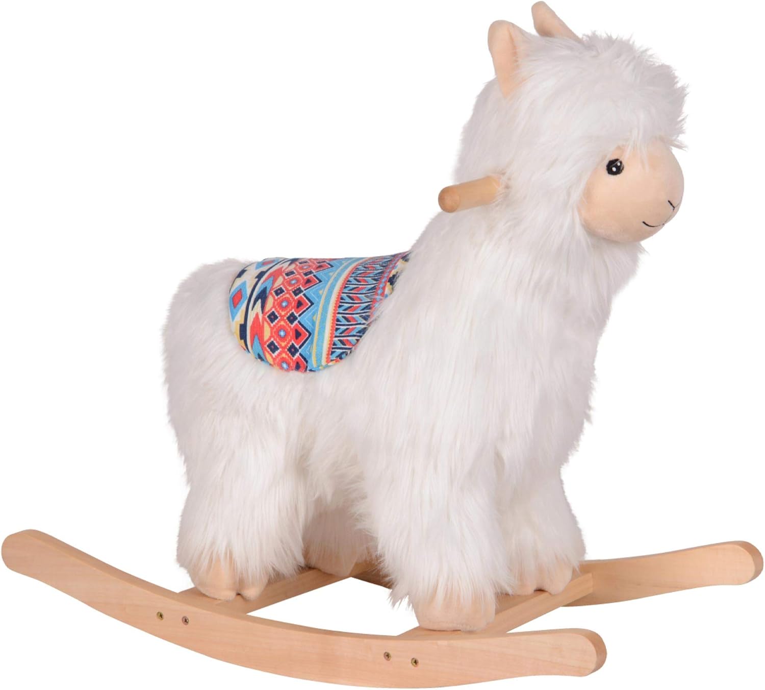 RM Design Schaukelpferd Lama Alpaka für Kinder und Babys ab 1 Jahr aus Holz 53 cm: Amazon.de: Spielzeug - 