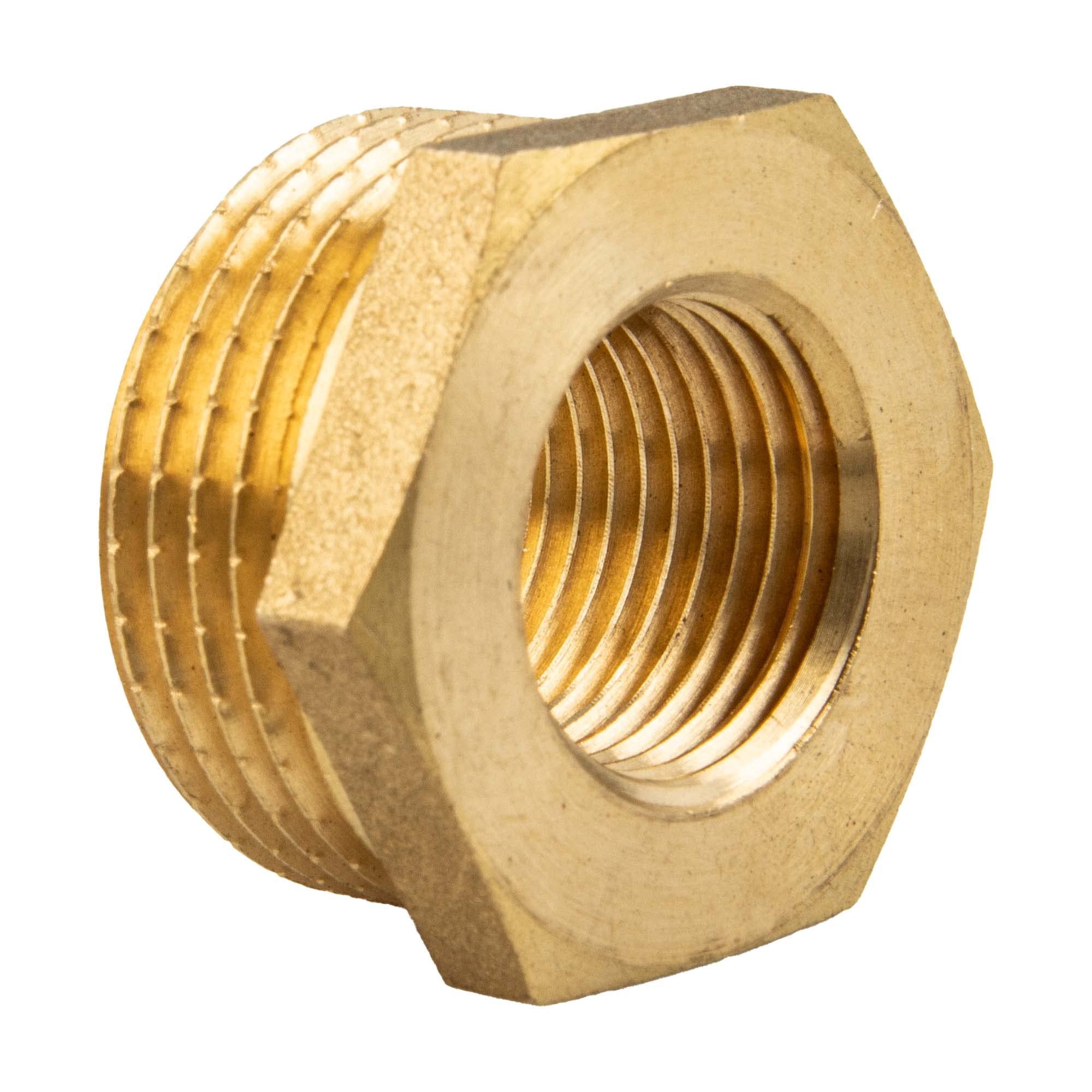 Reducer Red Brass blank 1 1 / 4 Inch (5 / 4-Inch Outer Thread x 1 Inch Internal Thread