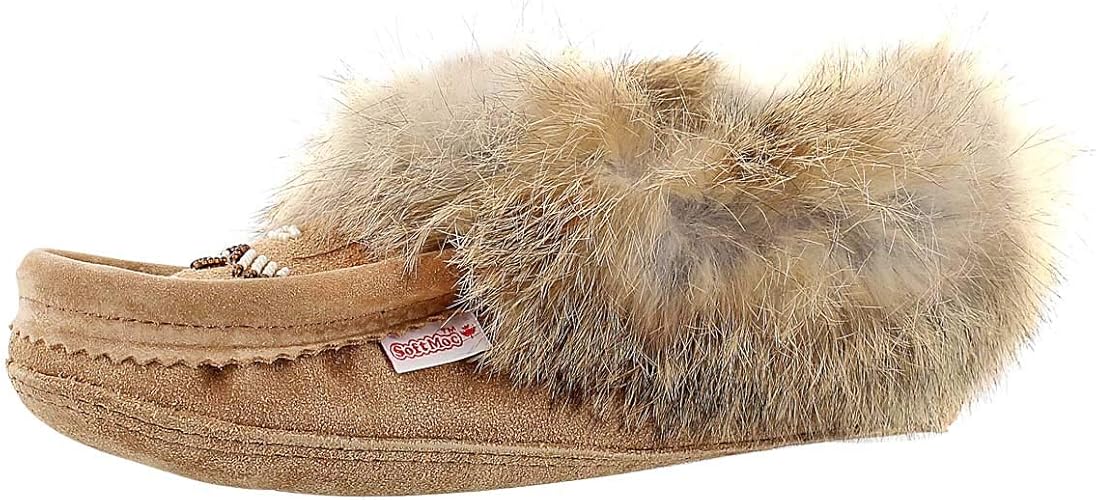 rabbit fur lined slippers