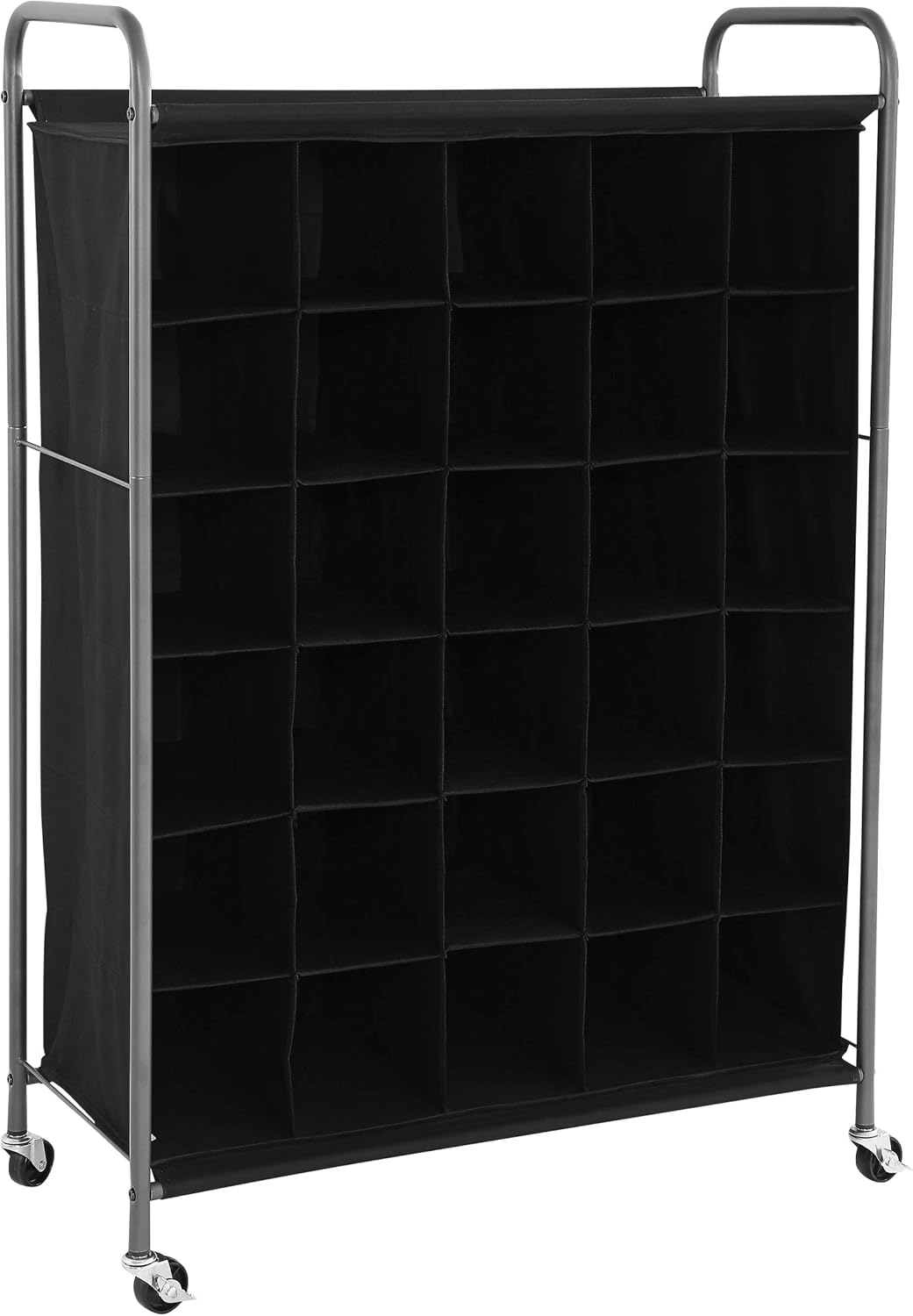 mainstays shoe organizer on Amazon Com Jn Mainstays 6 Tiers 30 Pairs Set Of 3 Shoe Organizer Black Home Kitchen