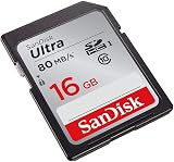 SanDisk Ultra 16GB SDHC Memory Card UHS-I Class 10 Up to 80MB/s Black Grey view 4
