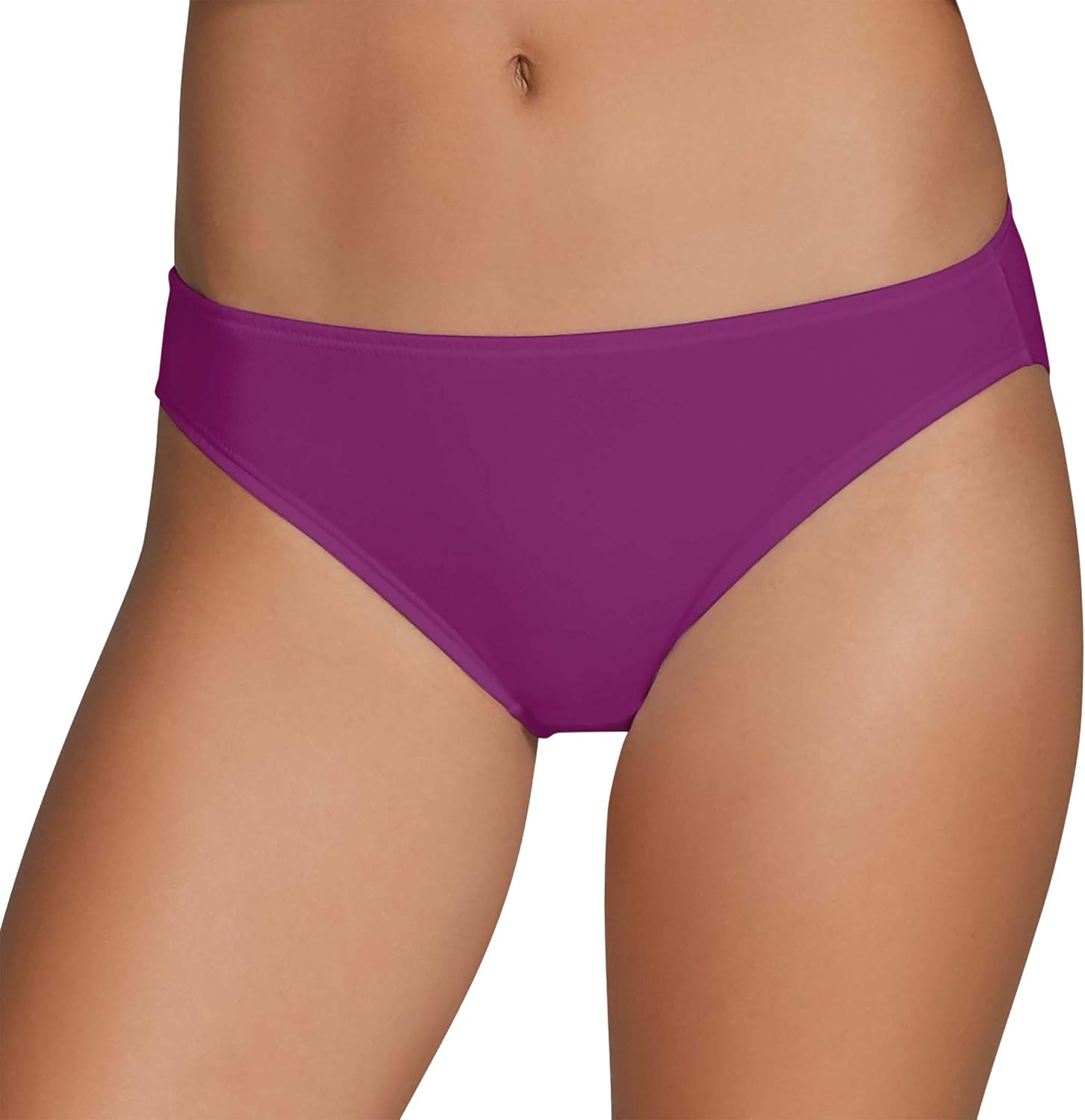 Fruit of the Loom Women's Underwear Cotton Stretch Panties (Regular & Plus Size) at  Women’s Clothing store