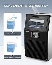 Silonn Ice Maker Machine Countertop, 26 lbs in 24