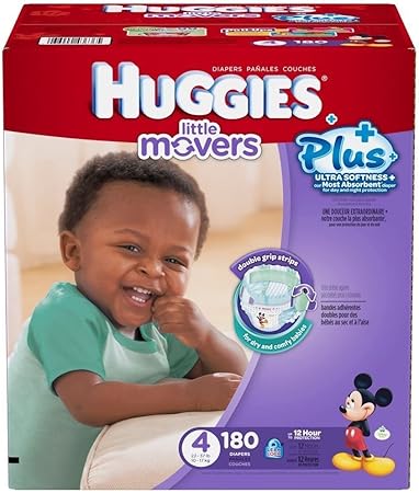 huggies little movers plus size 4