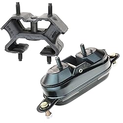 TRQ Engine Motor & Transmission Mounts Kit Pair for