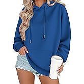 Zeagoo Womens Oversized Hoodies 2025 Fleece Sweatshirts Long Sleeve Pullover with Pocket Fall Winter Outfits Clothes