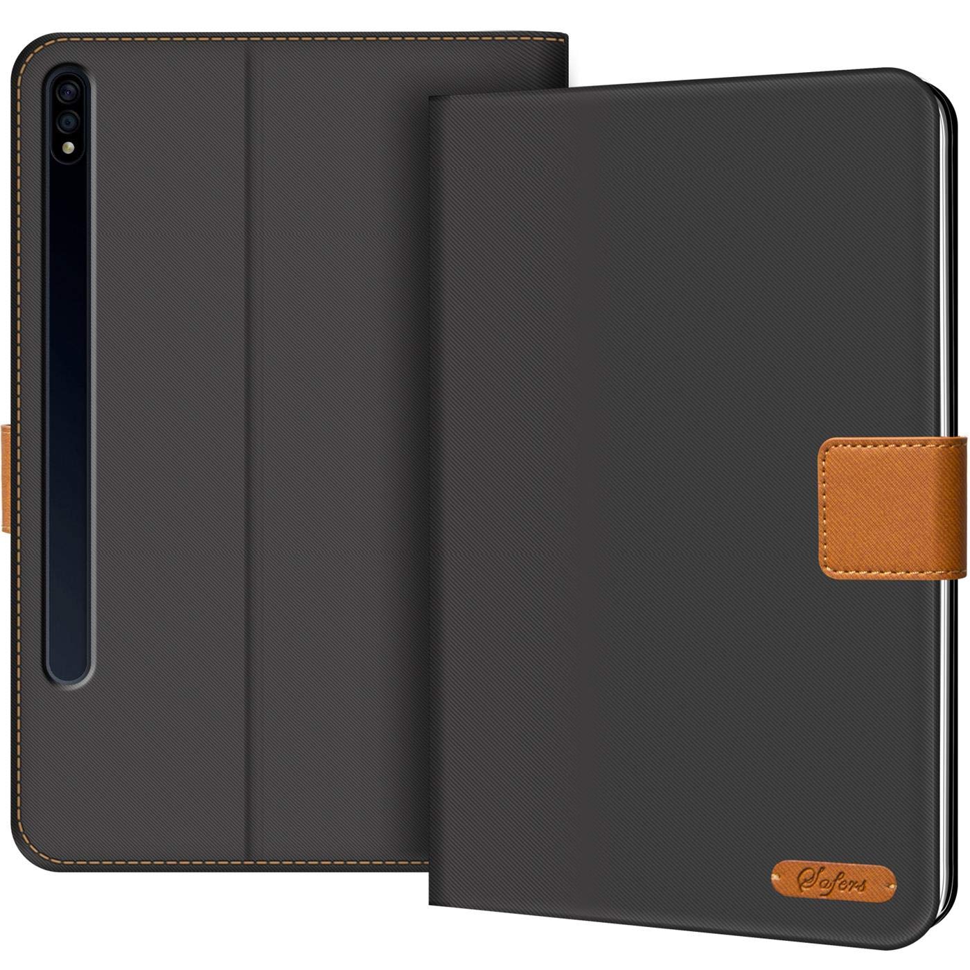 Case for Samsung Galaxy Tab S7 11.0 (2020), Protective Tablet Covers with Stand Function [T870 T875], Black