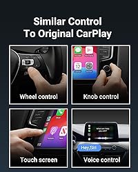 Wireless Carplay Adapter for iPhone,Mini Apple