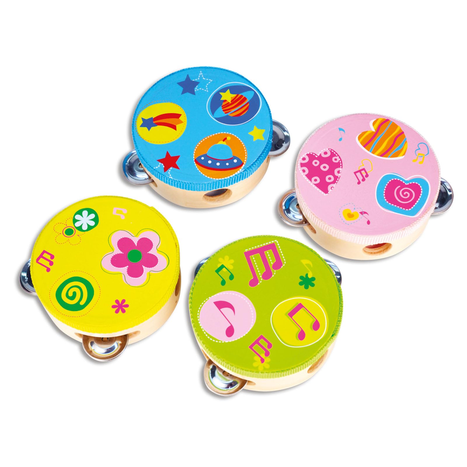 Bontempi 56 1010 Wooden Tambourine