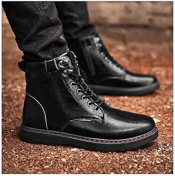 men's fashion leather boots