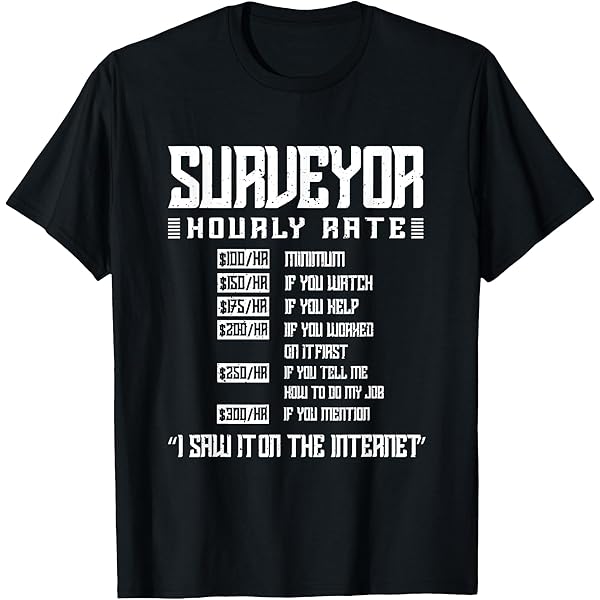 トップス C.E MD Surveyors BIG SHIRT Amazon.com: Surveyor Noun Geodesists Cartographer Valuer