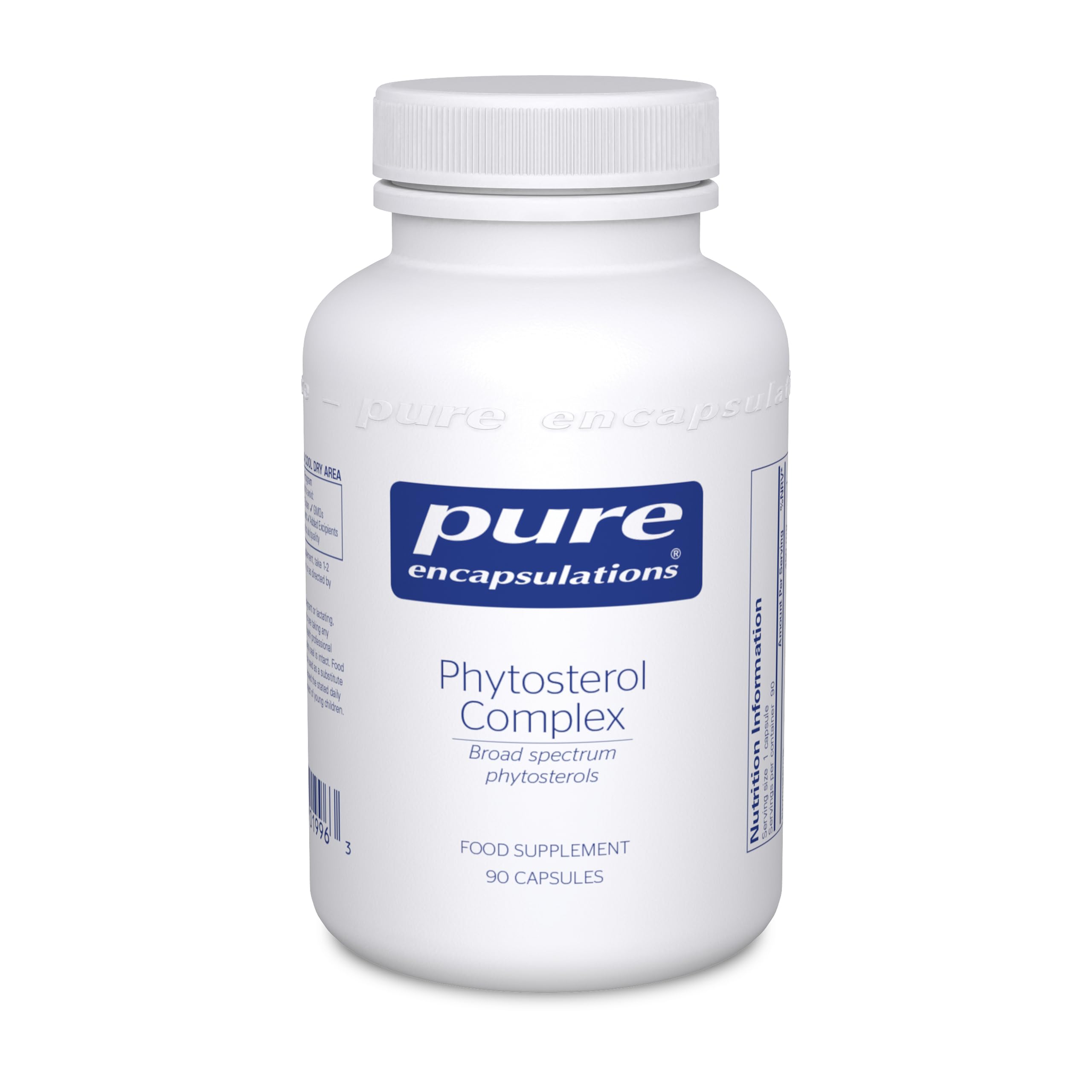 Pure Encapsulations Phytosterol Complex - Maintaining Healthy Cholesterol Levels - Supporting Healthy Lipid Metabolism - 90 Capsules