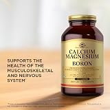 Solgar Calcium Magnesium Plus Boron Tablets 250 Count Vegan Bones Teeth 260 g view 5