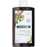 Klorane Strengthening Shampoo with Quinine - Dermatologist-Tested - Natural Alternative Thickening Shampoo for Hair Thinning - Support Stronger, Healthier Hair for Men & Women - 13.5 fl. oz.