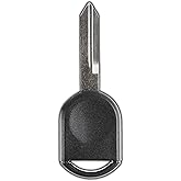 KeylessOption Car Key Replacement for 2000-2017 Ford Lincoln Mazda Mercury Ignition Transponder, H84 H92 40 80 Bit