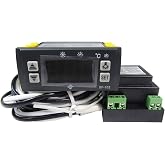 MXBAOHENG Electronic Temperature Controller SF-102 Digital Display Freezer Thermostat 110V
