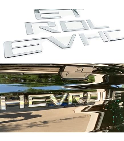 Front Grill Letters Inserts 2019-2021 For CHEVROLET Silverado