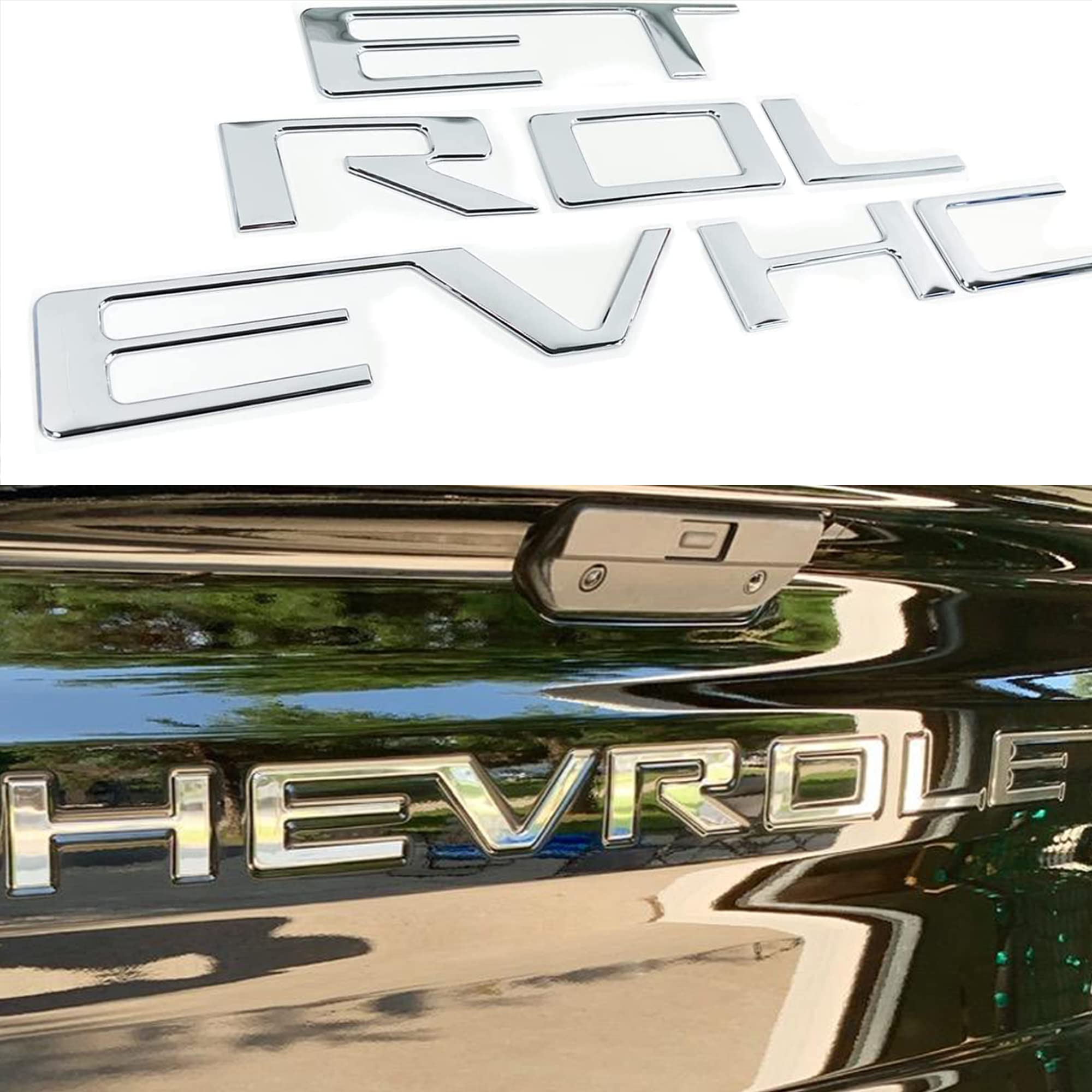 Tailgate Insert Letters Compatible with 2019 2020