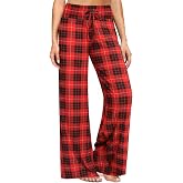 ZOOSIXX Wide Leg Pants for Women, Flowy Palazzo Yoga Pants Lounge Comfy Casual Drawstring Maternity Trousers 22&rdquo;/ 30&rdquo;