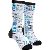 CVFGHJOKC Novelty Socks Casual Crew Mid Calf Dress Socks | CVFGHJOKC Novelty Socks Casual Crew Mid Calf Dress Socks For Women Men
