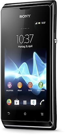 Sony Xperia E Smartphone (8,9 cm (3,5 Zoll) Touchscreen, Qualcomm, 1GHz, 512MB RAM, 4GB HDD, 3,2 Megapixel Kamera, Android 4.