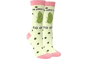 nhnsbdfc Funny Gifts White Elephant Gifts for Adults Cute Socks Novelty Pickle Gift for Women Girls Kids Gag Sock