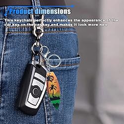 Summer Beach Favors Car Keychain Presents, Acrylic