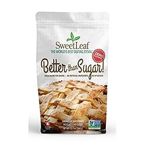 SweetLeaf Better Than Sugar! Stevia Blend for Baking Granular Sweetener, 12.7 Oz