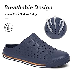 SAGUARO Women's Men's Garden Clogs Shoes Casual