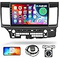 Car Radio for Mitsubishi Lancer 2008 2009 2010 2011-2017 Android 13 Car Stereo, Rimoody 10.1 Inch HD Touch Screen GPS Navigation WiFi Bluetooth FM Radio EQ Mirror Link USB Backup Camera