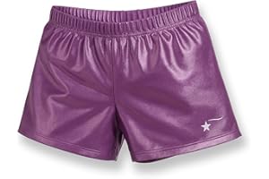 Destira Girls Mystique Gymnastic Athletic Sport Short, Gymnastics, Practices, Dance, Cheer, Yoga, Girls/Child Sizes
